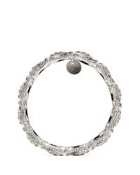 Philippe Audibert | Metallic Princesse Crystal Elasticated Bracelet | Lyst