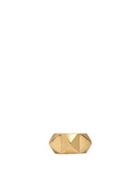Ela Stone | Metallic 'any' Pyramid Stud Ring | Lyst