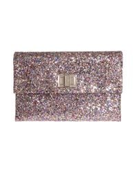 Anya Hindmarch | Multicolor Valorie Glitter Envelope Clutch | Lyst
