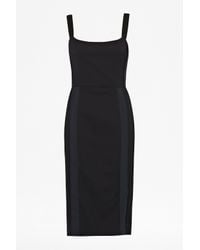 French Connection | Black Eddie Strappy Dress | Lyst
