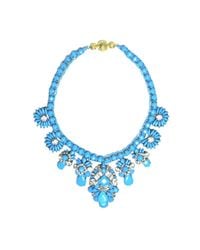 Shourouk - Blue Holy Brandeis Necklace - Lyst