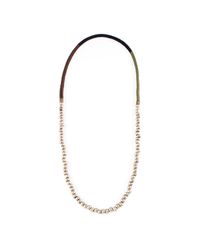Lulu Frost - Metallic G. Frost 50/50 Wrapped Necklace #3 for Men - Lyst