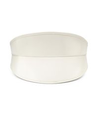 Alexander McQueen | White Wide Leather Belt | Lyst