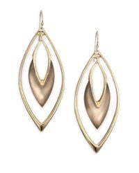 Alexis Bittar | Metallic Lucite Orbit Drop Earrings/brown | Lyst