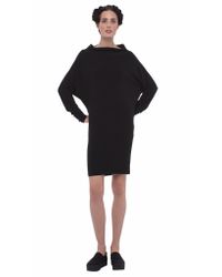 Norma Kamali | Black All In One Dress | Lyst
