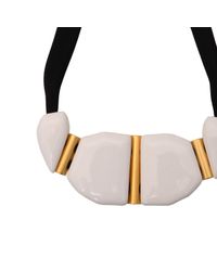 Marion Vidal - Heloise Necklace White - Lyst