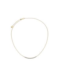 Monica Vinader | Metallic Skinny Curve Necklace | Lyst