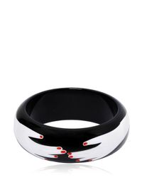 Sonia Rykiel | Black Hand Resin Bangle Bracelet | Lyst
