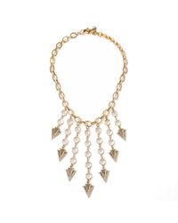 Lulu Frost | Metallic Istria Statement Necklace | Lyst