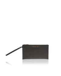 MICHAEL Michael Kors - Black Saffiano Leather Bedford Pouch - Lyst