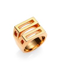 Chloé | Metallic Bianca Ring | Lyst