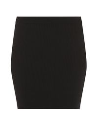T By Alexander Wang | Black Stretch Pencil Skirt | Lyst