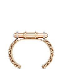 Givenchy | Metallic 'obsedia' Bar Cuff | Lyst