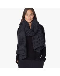James Perse Gray Cashmere Scarf