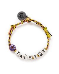 Venessa Arizaga | Multicolor 'Don'T Talk To Me' Bracelet | Lyst