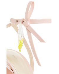 Delpozo | Pale Pink High Sandal | Lyst