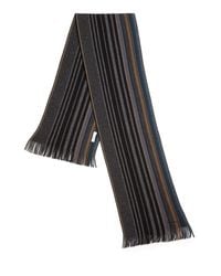 Paul Smith | Gray Striped Wool Scarf for Men | Lyst