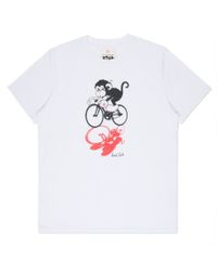 Paul Smith | White Year Of The Monkey T-Shirt for Men | Lyst