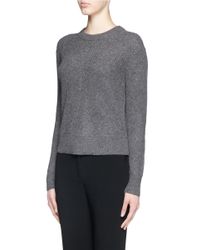 Rag & Bone | Gray 'alexis' Cashmere Sweater | Lyst