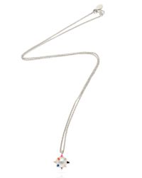 Nektar De Stagni - White Color Spike Pendant - Lyst