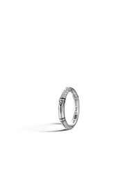 John Hardy | Metallic Bamboo Slim Ring | Lyst