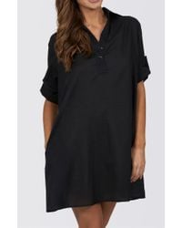 Jets by Jessika Allen | Black Classique Shirt Dress | Lyst