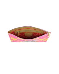 Vivienne Westwood - Metallic Large Printed Leather Pouch - Lyst