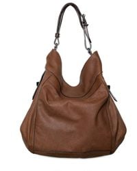 Givenchy | Brown Soft Matt Nappa Eden Large Hobo | Lyst