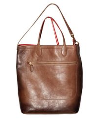 Bally | Brown Mat Deer Messanger Tote | Lyst