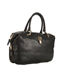 Marc Jacobs | Black Paradise Gold Studded Rio Top Handle | Lyst