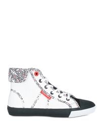 Tommy Hilfiger | White Keith Haring Limit.ed High Top Sneakers | Lyst