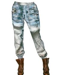 Tata Naka | Blue Fleece Sweat Pants/ Trousers | Lyst