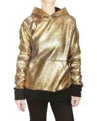 Trosman | Metallic Fleece Sweatshirt | Lyst