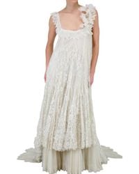 Anne Valerie Hash | White Limit.ed Lace Wedding Dress | Lyst