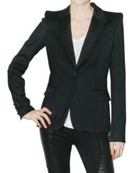 Givenchy | Black Knit Jacket | Lyst