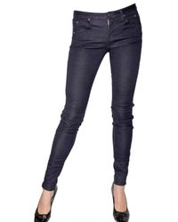 Kova & T | Blue Super Stretch Denim Leggings | Lyst