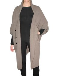 Paolo Errico | Brown Ribbed Cashmere Knit Sweater | Lyst
