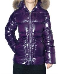 Pyrenex | Purple Murmansky Fur Hooded Down Jacket | Lyst
