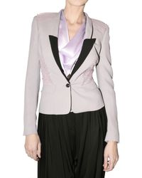 Viktor & Rolf | Purple Tulle Detail Suiting Jacket | Lyst