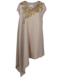 3.1 Phillip Lim | Black Hand Beaded Handkerchief Dress | Lyst