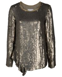 3.1 Phillip Lim | Metallic Sequin Top | Lyst