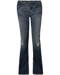 Citizens of Humanity | Blue Riley Distressed Boyfriend Jeans | Lyst