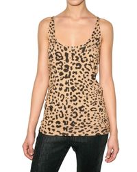 Givenchy | Multicolor Leopard Print Vest Top | Lyst