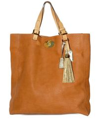 Mulberry | Brown Oversized Bayswater Grainy Calf Tote | Lyst
