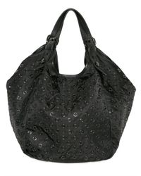 Givenchy | Black Sacca Eyelets Hobo | Lyst