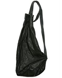 A Diciannoveventitre | Black Horseskin Backpack Shoulder Bag for Men | Lyst
