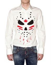 DSquared² | White Manga Print Shirt for Men | Lyst