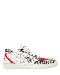 DSquared² | White Spider Print Sneakers for Men | Lyst