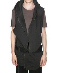 Haider Ackermann | Gray Oversized Fleece Sweatshirt for Men | Lyst