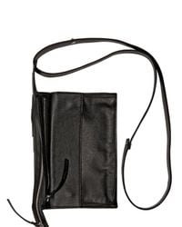 Kris Van Assche | Black Calf Shoulder Bag for Men | Lyst
